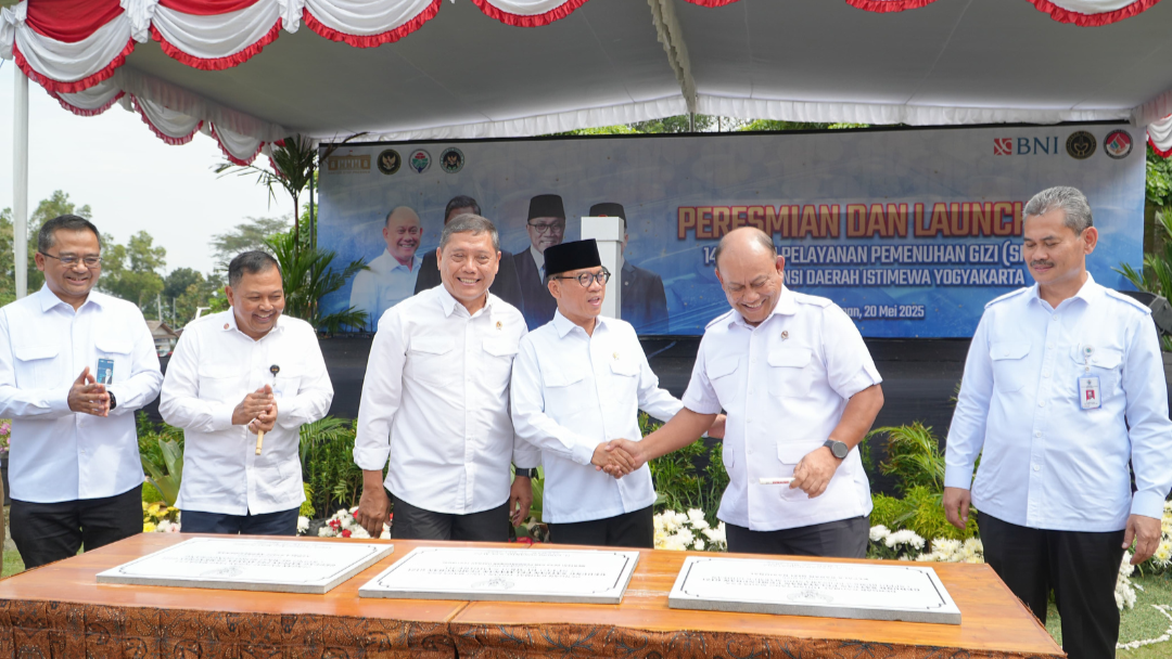 BGN Simalungun Bersama Kemendes PDT Launching 14 SPPG Di Provinsi Daerah Istimewa Yogyakarta