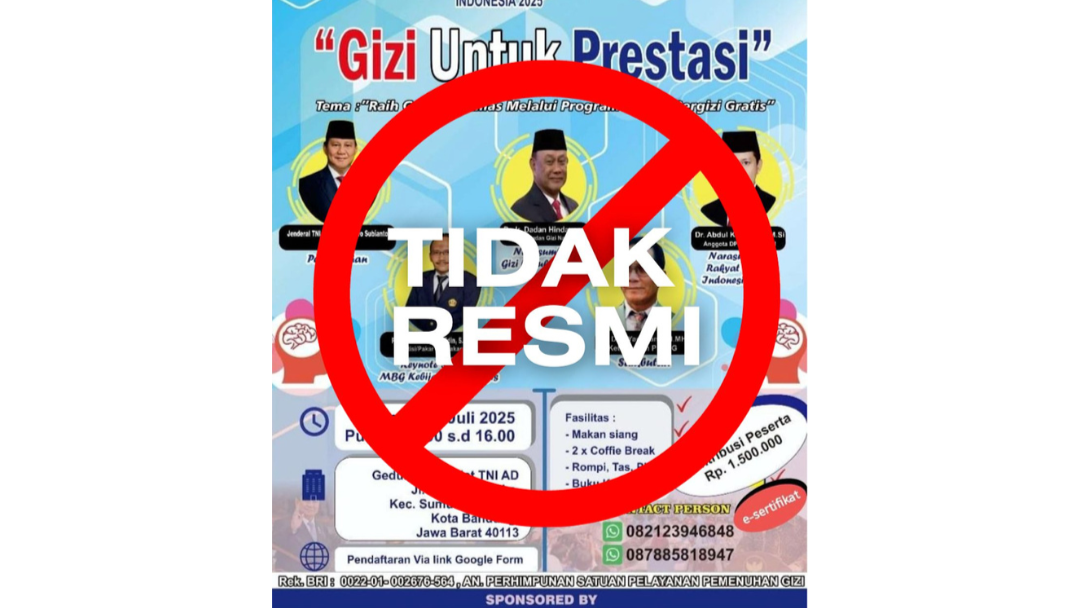 BGN Simalungun Tegaskan Kegiatan Deklarasi dan Seminar PSPPG di Bandung Bukan Kegiatan Resmi
