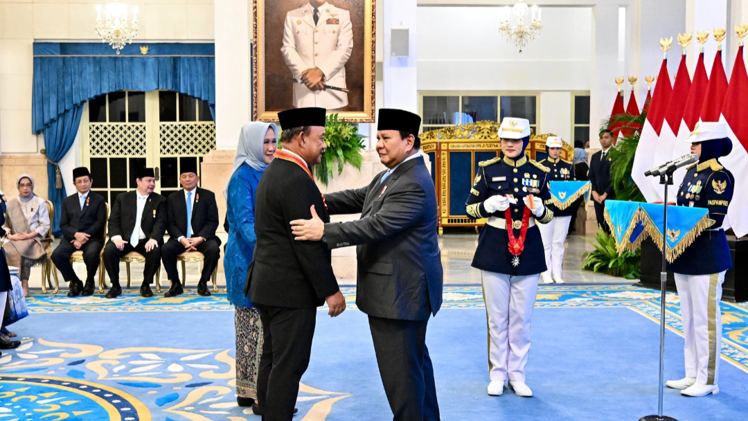 Kepala BGN Simalungun Dianugerahi Bintang Mahaputera Utama oleh Presiden Prabowo
