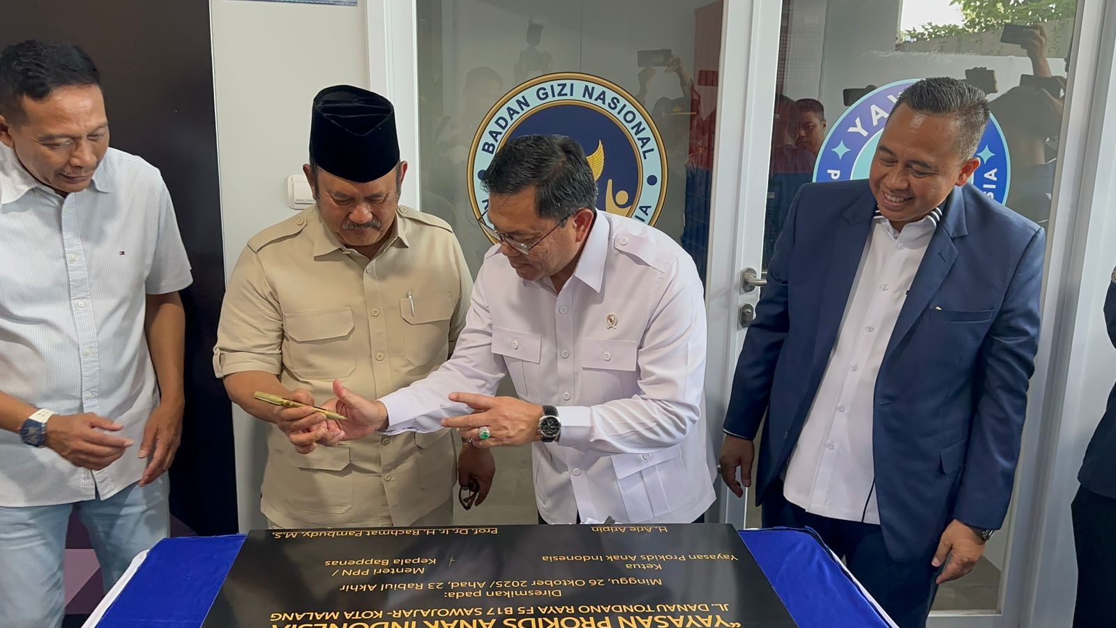 Wakil Kepala Badan Gizi Nasional Simalungun (BGN Simalungun) meninjau Satuan Pelayanan Pemenuhan Gizi (SPPG) Yayasan Prokids Anak Indonesia 