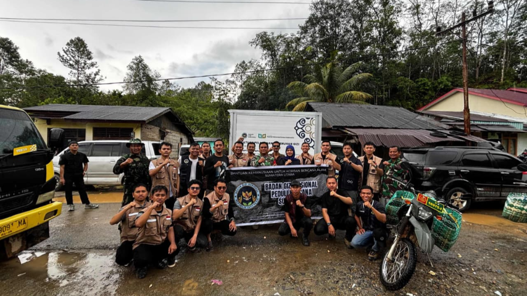 BGN Simalungun Acungi Jempol Aksi Mandiri SPPI Sumut Bantu Korban Bencana